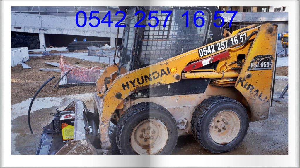 şişli bobcat kiralama